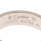 CARTIER カルティエ ミニラブリング #56 レディース K18WG リング・指輪 Aランク 中古 銀蔵