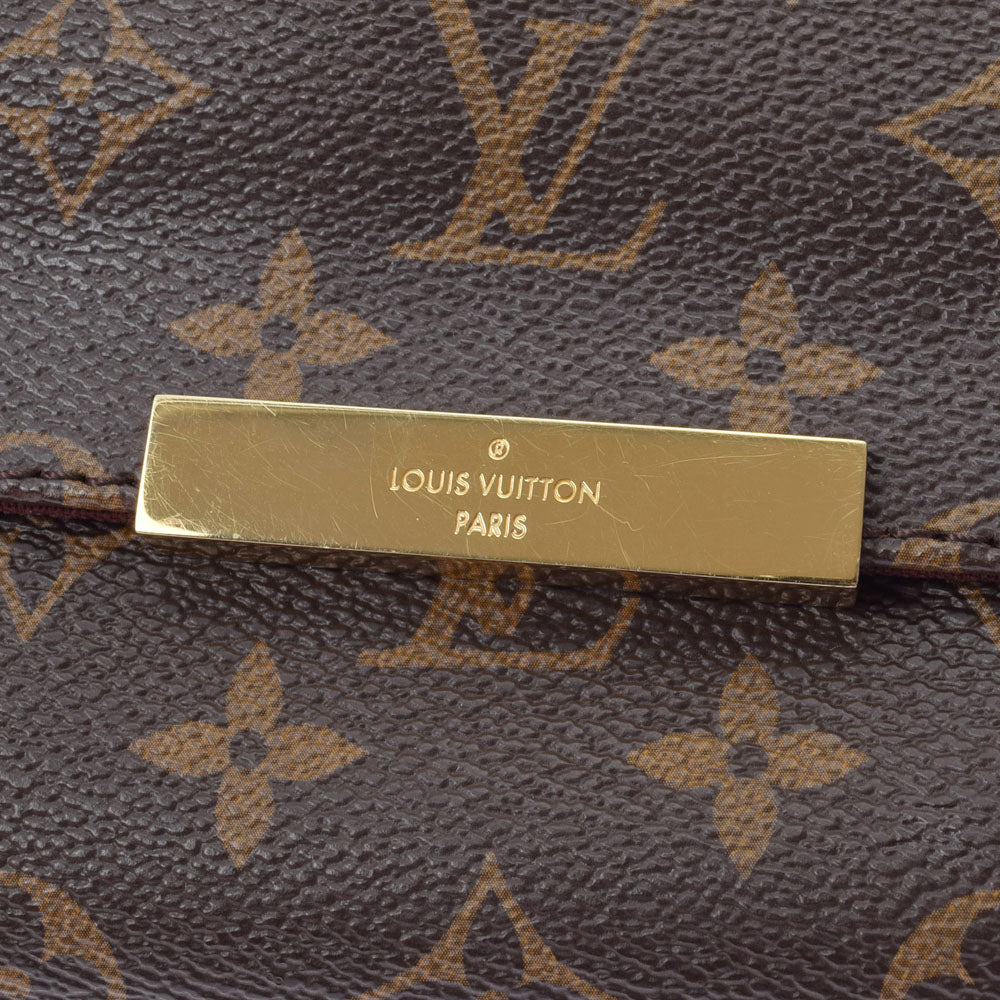 LOUIS VUITTON ブラウン手袋　未使用　正規品 ルイヴィトンフェイボリットMM 14145 ブラウン レディース モノグラム