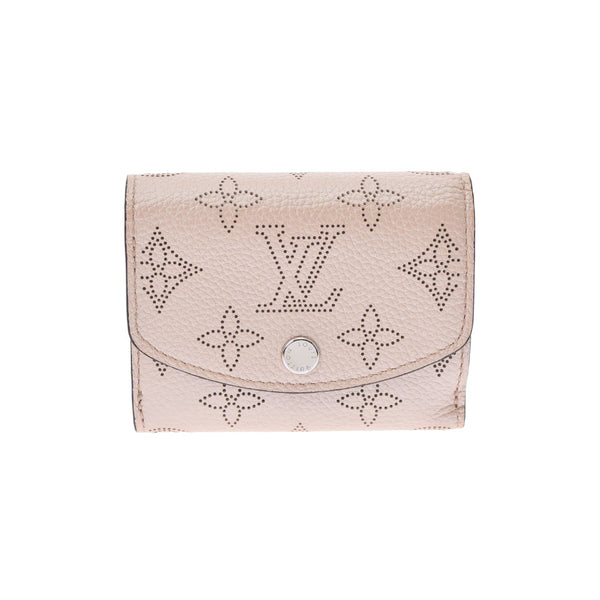 ルイヴィトンマヒナ ポルトフォイユ イリス XS 14145 メタリックライトピンク レディース レザー 三つ折り財布 M80902 LOUIS  VUITTON 中古 – 銀蔵オンライン