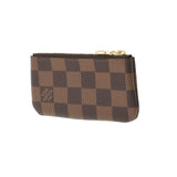 LOUIS VUITTON ルイヴィトン ダミエ ポシェットクレ  ブラウン N62658 ユニセックス ダミエキャンバス コインケース Aランク 中古 銀蔵