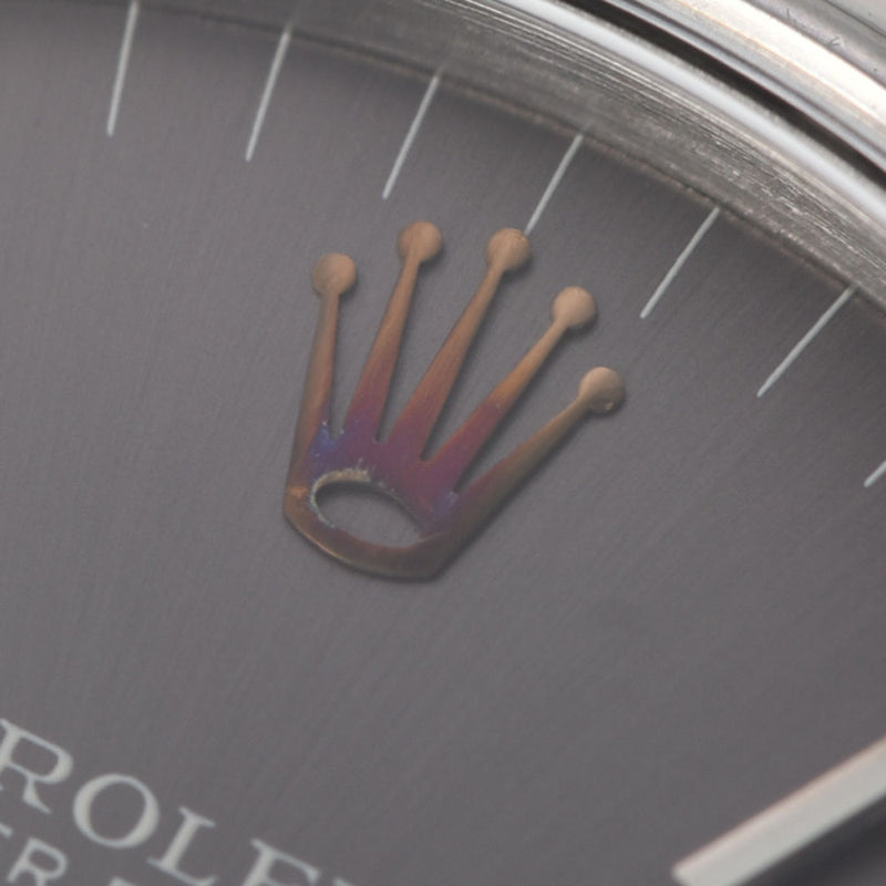 ROLEX ロレックス オイスターパーペチュアル　ヴィンテージ 1002 ボーイズ SS 腕時計 自動巻き グレー文字盤 ABランク 中古 銀蔵