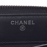 CHANEL シャネル ブリリアント ラウンドファスナー 黒 レディース エナメル 長財布 ABランク 中古 銀蔵