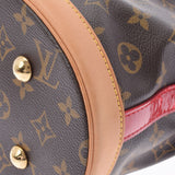 LOUIS VUITTON ルイヴィトン モノグラム ルビー ネオバケット 赤 M95613 レディース モノグラムキャンバス  トートバッグ Bランク 中古 銀蔵