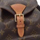 LOUIS VUITTON ルイヴィトン モノグラム モンスリ MM ブラウン M51136 ユニセックス モノグラムキャンバス リュック・デイパック Bランク 中古 銀蔵