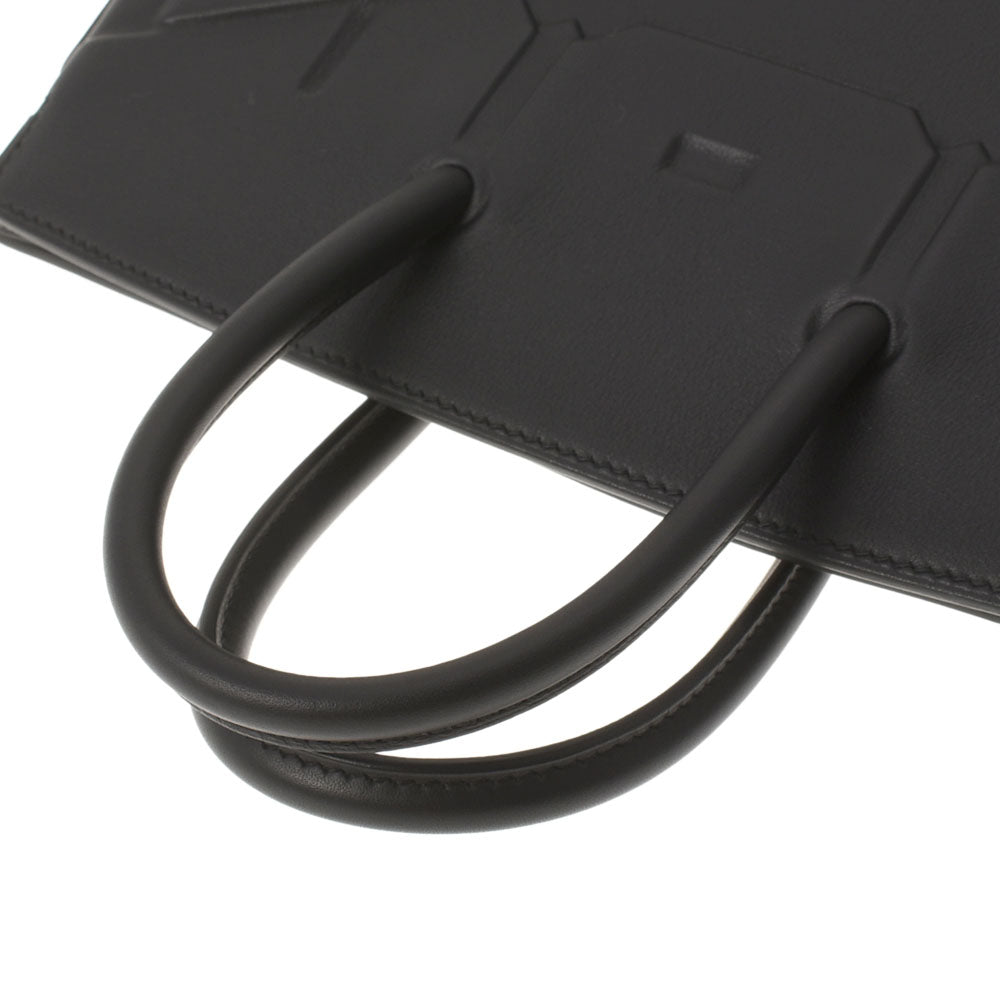 エルメスシャドウ バーキン25 黒 シルバー金具 Z刻印(2021年頃)刻印