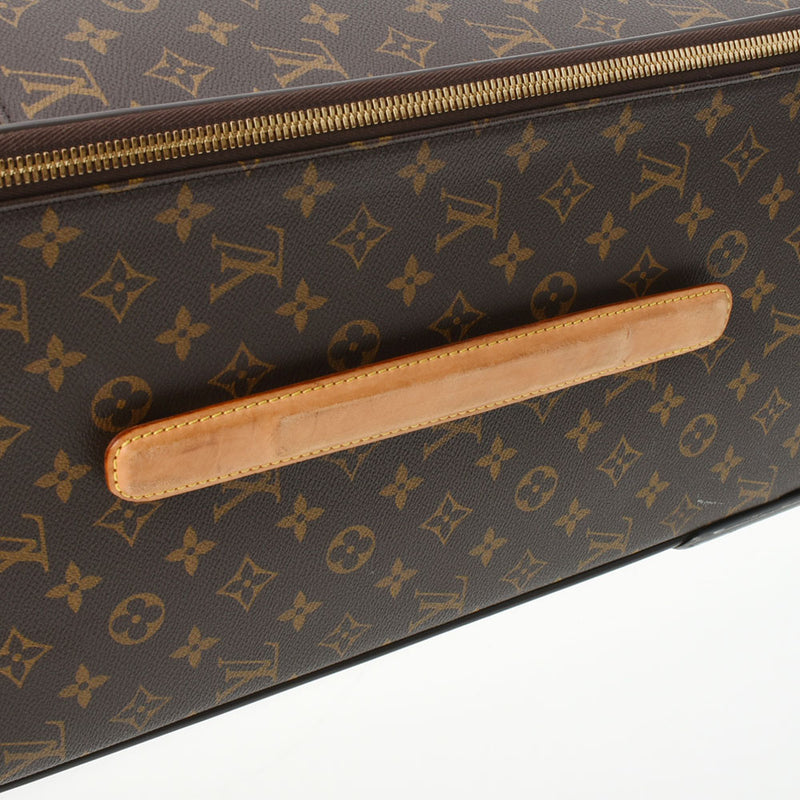 LOUIS VUITTON ルイヴィトン モノグラム ペガス 65 スーツケース ブラウン M23295 ユニセックス モノグラムキャンバス キャリーバッグ Bランク 中古 銀蔵