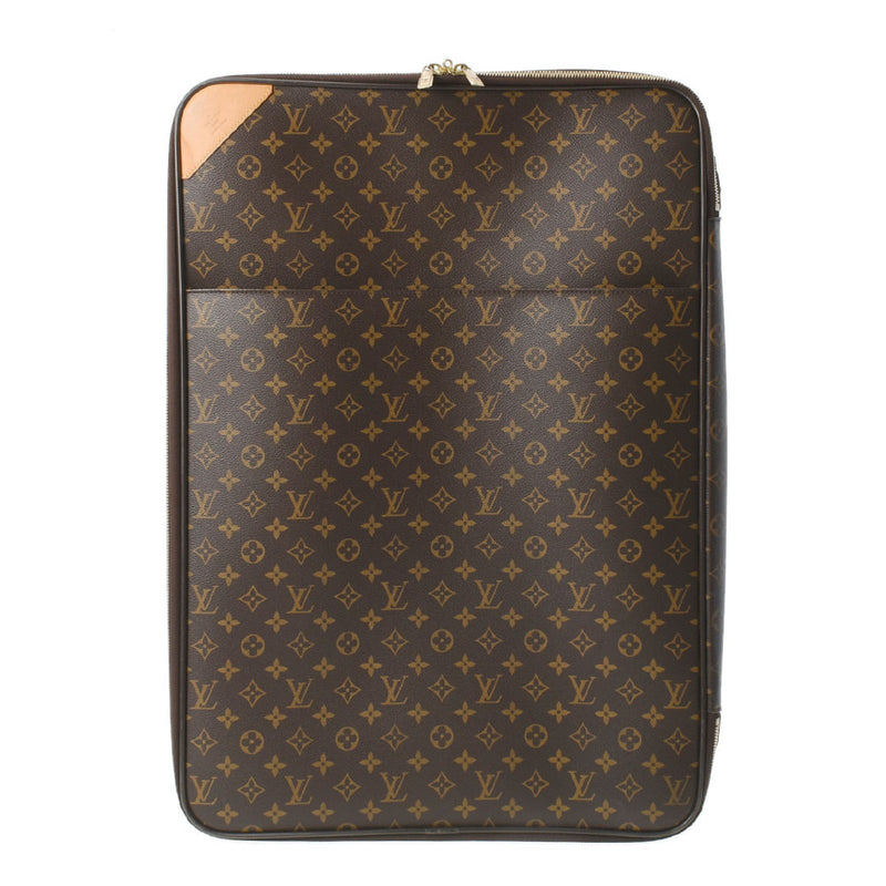 LOUIS VUITTON ルイヴィトン モノグラム ペガス 65 スーツケース ブラウン M23295 ユニセックス モノグラムキャンバス キャリーバッグ Bランク 中古 銀蔵