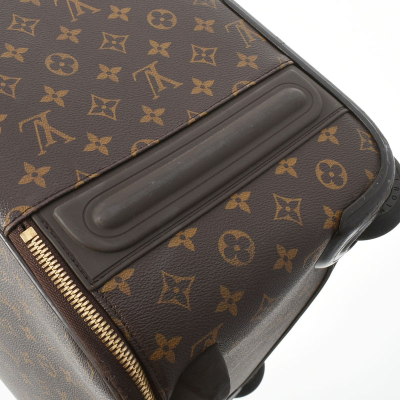 LOUIS VUITTON ルイヴィトン モノグラム ペガス 65 スーツケース ブラウン M23295 ユニセックス モノグラムキャンバス キャリーバッグ Bランク 中古 銀蔵