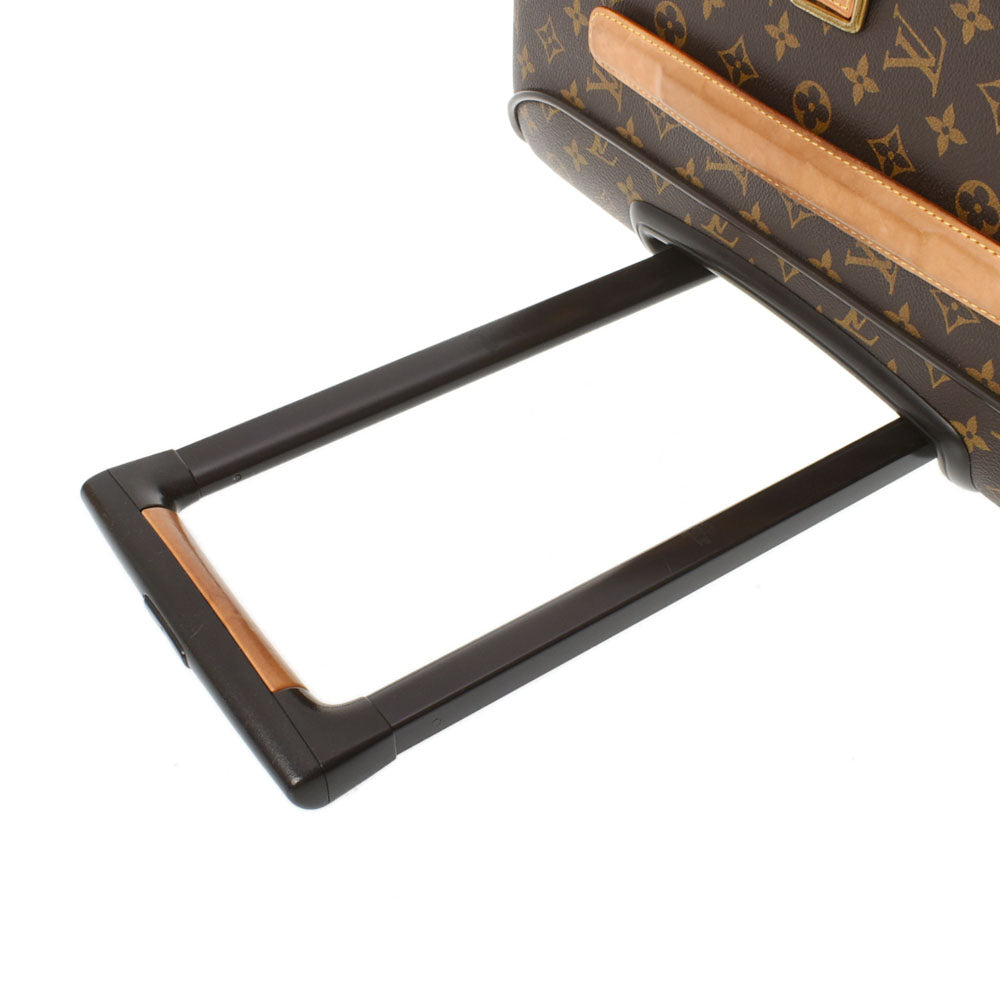 【美品】ルイヴィトン■モノグラム ペガス65 M23295 キャリーケース ルイヴィトンペガス 65 スーツケース 14145 ブラウン ユニセックス