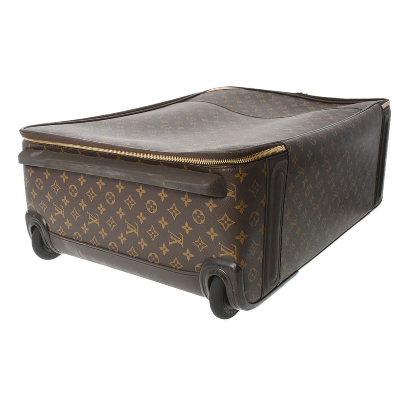 【超極美品】ルイヴィトン モノグラム ぺガス65 キャリーバッグ スーツケースA傷汚れが少なく状態の良い美品