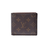 LOUIS VUITTON ルイヴィトン モノグラム ポルトフォイユ マルコ NM ブラウン M62288 メンズ モノグラムキャンバス 二つ折り財布 Bランク 中古 銀蔵