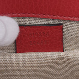 GUCCI グッチ インターロッキングG チェーンショルダーバッグ アウトレット 赤 510304 レディース レザー ショルダーバッグ 新同 中古 銀蔵