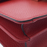 GUCCI グッチ インターロッキングG チェーンショルダーバッグ アウトレット 赤 510304 レディース レザー ショルダーバッグ 新同 中古 銀蔵