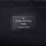 LOUIS VUITTON ルイヴィトン エクリプス シティキーポル 黒/グレー M45936 メンズ  モノグラム エクリプス キャンバス ショルダーバッグ ABランク 中古 銀蔵