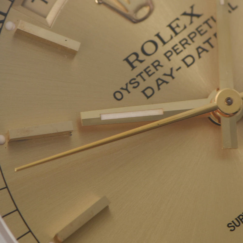 ROLEX ロレックス デイデイト 18238 メンズ YG 腕時計 自動巻き シャンパン文字盤 Aランク 中古 銀蔵