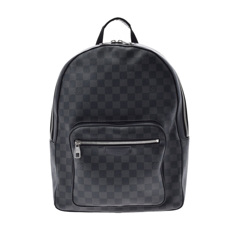 LOUIS VUITTON ルイヴィトン ダミエ グラフィット ジョッシュ 黒/グレー N41473 メンズ ダミエグラフィットキャンバス リュック・デイパック Bランク 中古 銀蔵