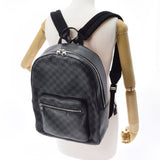 LOUIS VUITTON ルイヴィトン ダミエ グラフィット ジョッシュ 黒/グレー N41473 メンズ ダミエグラフィットキャンバス リュック・デイパック Bランク 中古 銀蔵