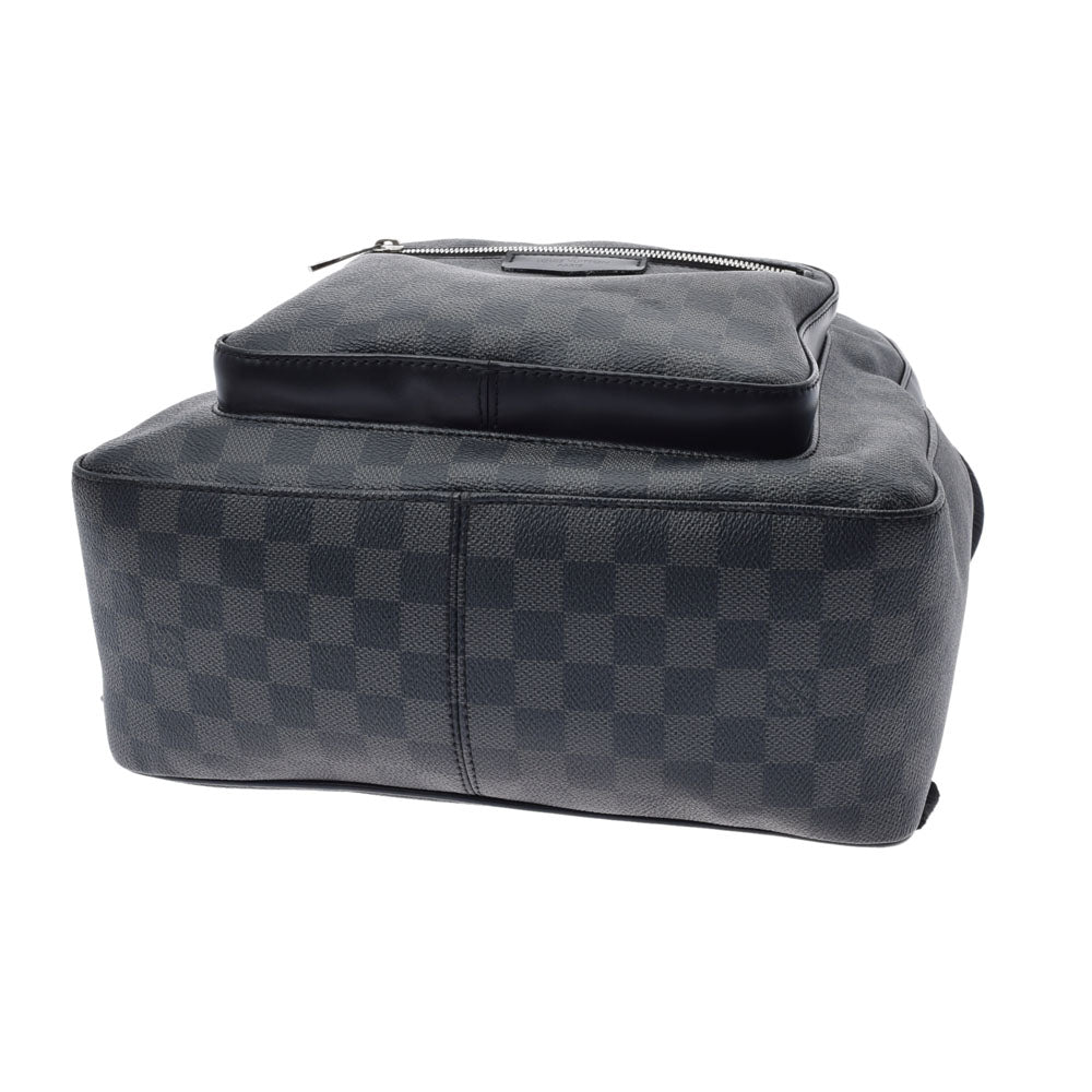 ルイヴィトングラフィット ジョッシュ 14137 黒/グレー メンズ ダミエ