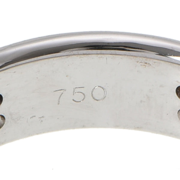 TIFFANY&Co. ティファニー ストリーメリカリング ダイヤ 10.5号 レディース K18WG リング・指輪 Aランク 中古 銀蔵