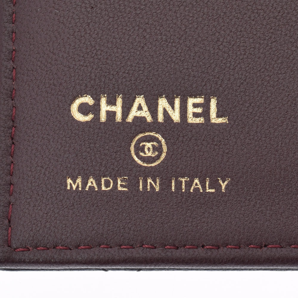 シャネルココマーク パスポートカバー 黒 ユニセックス ラムスキン パスポートケース CHANEL 中古 – 銀蔵オンライン