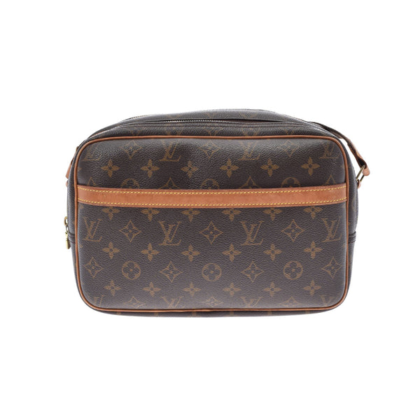 LOUIS VUITTON ルイヴィトン モノグラム リポーター PM ブラウン M45254 ユニセックス モノグラムキャンバス ショルダーバッグ Bランク 中古 銀蔵