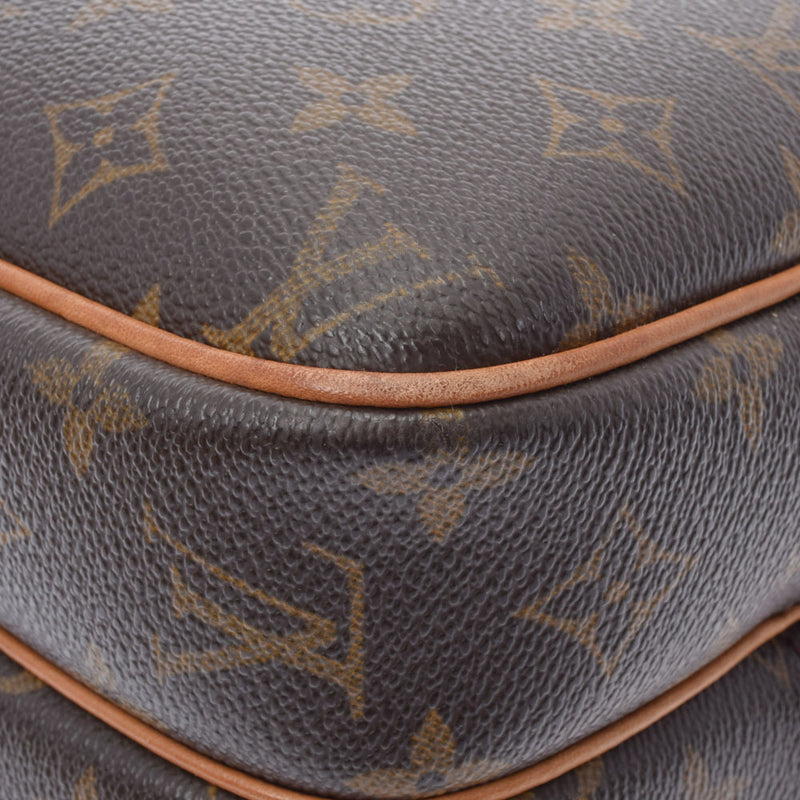 LOUIS VUITTON ルイヴィトン モノグラム リポーター PM ブラウン M45254 ユニセックス モノグラムキャンバス ショルダーバッグ Bランク 中古 銀蔵