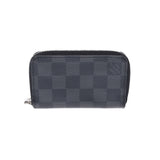 LOUIS VUITTON ルイヴィトン ダミエ グラフィット ジッピーコインパース 黒/グレー N63076 メンズ ダミエグラフィットキャンバス コインケース Bランク 中古 銀蔵