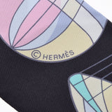 HERMES エルメス ツイリー 黒系 レディース シルク100％ スカーフ 新品 銀蔵