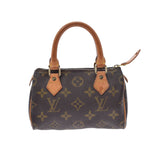 LOUIS VUITTON ルイヴィトン モノグラム ミニスピーディ ブラウン M41534 レディース モノグラムキャンバス ハンドバッグ Bランク 中古 銀蔵