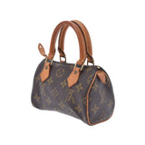 LOUIS VUITTON ルイヴィトン モノグラム ミニスピーディ ブラウン M41534 レディース モノグラムキャンバス ハンドバッグ Bランク 中古 銀蔵