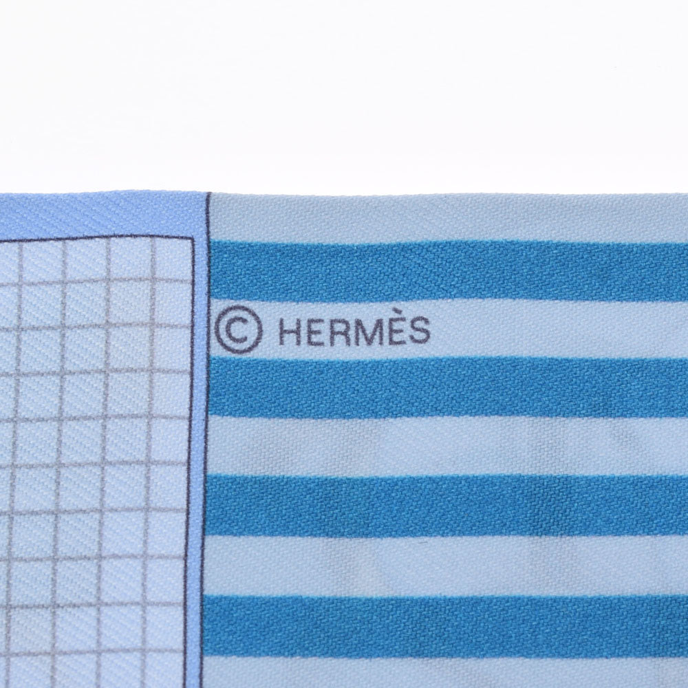 エルメスツイリー 水色系 レディース スカーフ HERMES 中古 – 銀蔵オンライン