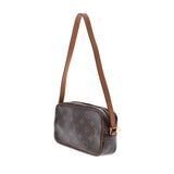 LOUIS VUITTON ルイヴィトン モノグラム ポシェットシテ ブラウン M51183 ユニセックス モノグラムキャンバス ハンドバッグ Bランク 中古 銀蔵