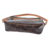 LOUIS VUITTON ルイヴィトン モノグラム ポシェットシテ ブラウン M51183 ユニセックス モノグラムキャンバス ハンドバッグ Bランク 中古 銀蔵