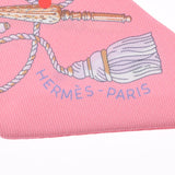 HERMES エルメス ツイリー LES CLES A POIS ピンク系 レディース シルク100％ スカーフ 新品 銀蔵