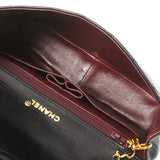 CHANEL シャネル マトラッセ チェーンショルダー 黒 ゴールド金具 レディース  ラムスキン ショルダーバッグ ABランク 中古 銀蔵