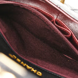 CHANEL シャネル マトラッセ チェーンショルダー 黒 ゴールド金具 レディース  ラムスキン ショルダーバッグ ABランク 中古 銀蔵