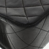 CHANEL シャネル マトラッセ チェーンショルダー 黒 ゴールド金具 レディース  ラムスキン ショルダーバッグ ABランク 中古 銀蔵