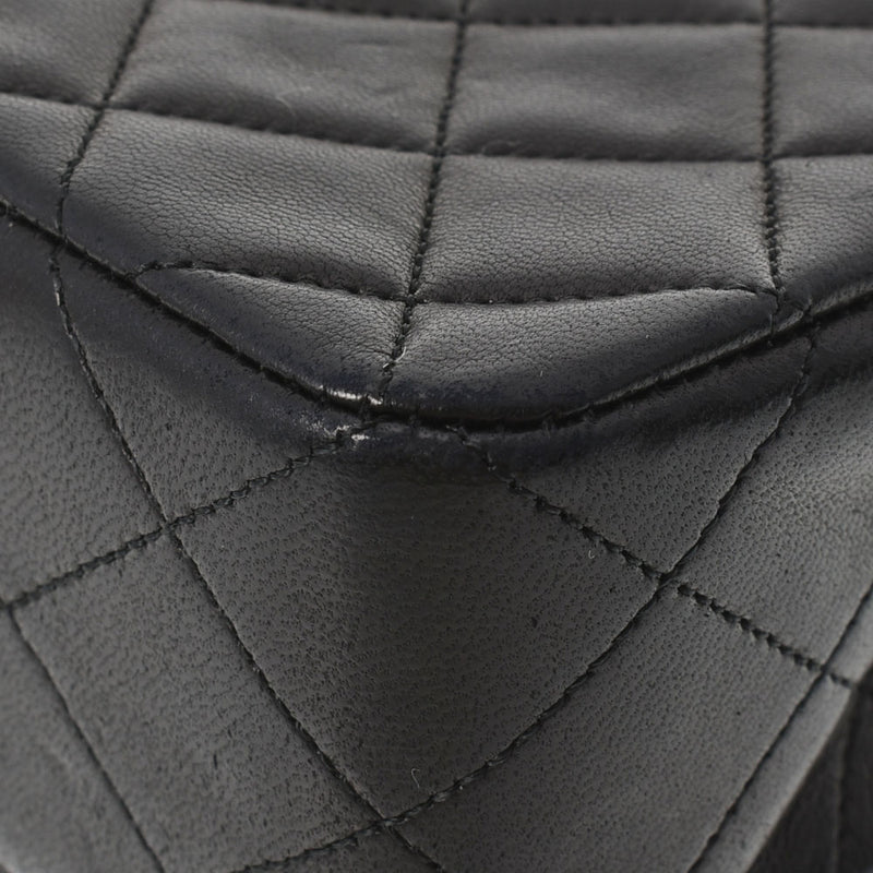 CHANEL シャネル マトラッセ チェーンショルダー 黒 ゴールド金具 レディース  ラムスキン ショルダーバッグ ABランク 中古 銀蔵