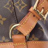 LOUIS VUITTON ルイヴィトン モノグラム モンスリ MM ブラウン M51136 ユニセックス モノグラムキャンバス リュック・デイパック Bランク 中古 銀蔵