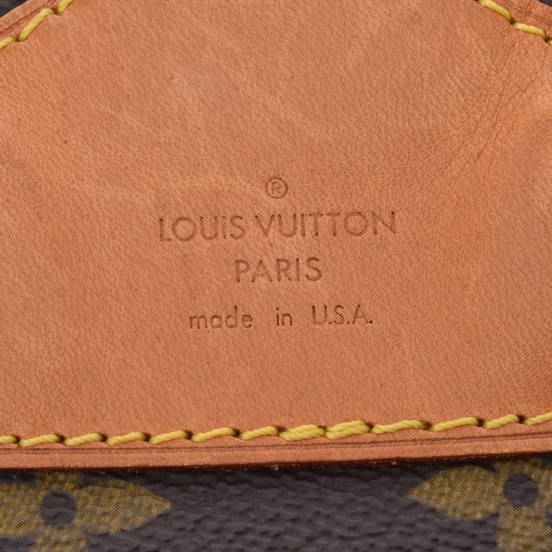 LOUIS VUITTON ルイヴィトン モノグラム モンスリ MM ブラウン M51136 ユニセックス モノグラムキャンバス リュック・デイパック Bランク 中古 銀蔵