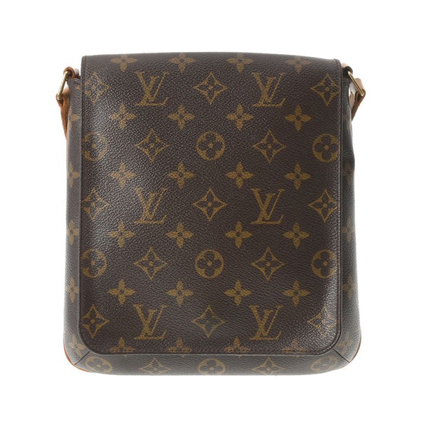 LOUIS VUITTON ルイヴィトン モノグラム ミュゼットサルサロング ブラウン M51258 ユニセックス モノグラムキャンバス ショルダーバッグ Bランク 中古 銀蔵