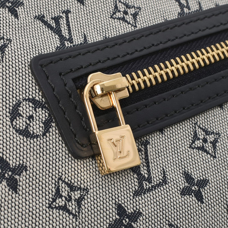 LOUIS VUITTON ルイヴィトン モノグラムミニ ルシーユPM ネイビー M92676 レディース モノグラムミニキャンバス トートバッグ ABランク 中古 銀蔵