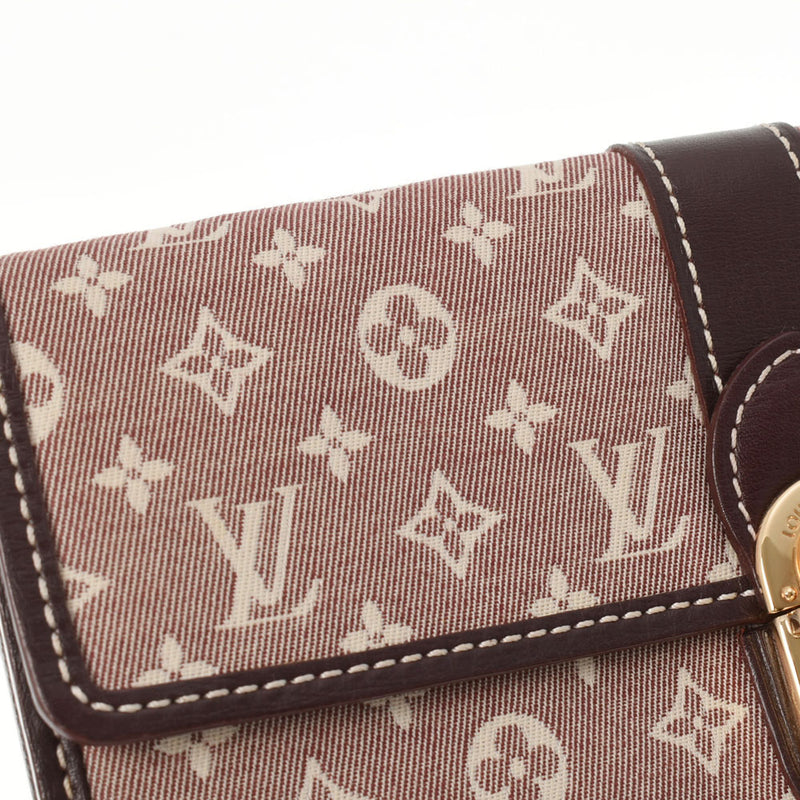 LOUIS VUITTON ルイヴィトン モノグラム イディール ポルトフォイユ サラ セピア ゴールド金具 M63008 レディース モノグラムイディール 長財布 ABランク 中古 銀蔵