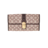 LOUIS VUITTON ルイヴィトン モノグラム イディール ポルトフォイユ サラ セピア ゴールド金具 M63008 レディース モノグラムイディール 長財布 ABランク 中古 銀蔵