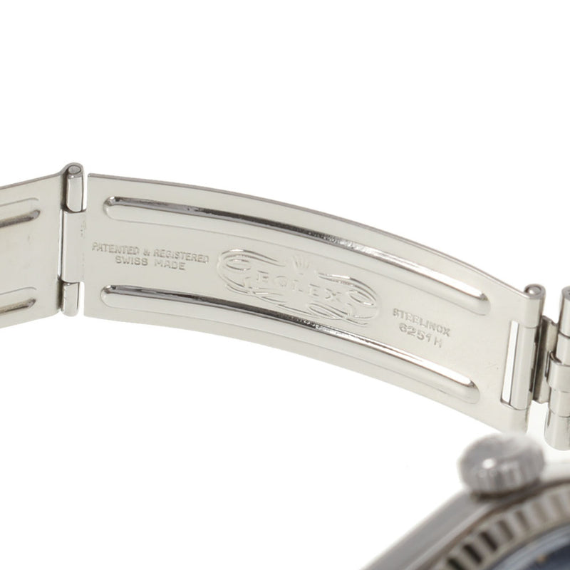 ROLEX ロレックス デイトジャスト 1601 メンズ SS 腕時計 自動巻き 青文字盤 Aランク 中古 銀蔵