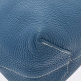 HERMES エルメス ドゥブルセンス36 リバーシブル ミント/ブルータラサ □P刻印(2012年頃) ユニセックス トリヨンクレマンス トートバッグ Aランク 中古 銀蔵