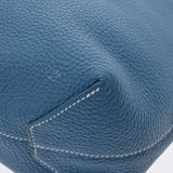 HERMES エルメス ドゥブルセンス36 リバーシブル ミント/ブルータラサ □P刻印(2012年頃) ユニセックス トリヨンクレマンス トートバッグ Aランク 中古 銀蔵