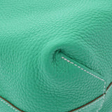 HERMES エルメス ドゥブルセンス36 リバーシブル ミント/ブルータラサ □P刻印(2012年頃) ユニセックス トリヨンクレマンス トートバッグ Aランク 中古 銀蔵