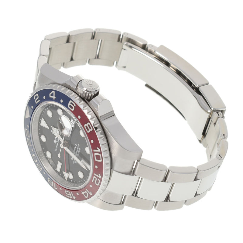 【現金特価】ROLEX ロレックス GMTマスターⅡ  126710BLRO メンズ SS 腕時計 自動巻き 黒文字盤 未使用 銀蔵