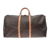 LOUIS VUITTON ルイヴィトン モノグラム キーポル 60 ブラウン M41422 ユニセックス モノグラムキャンバス ボストンバッグ ABランク 中古 銀蔵